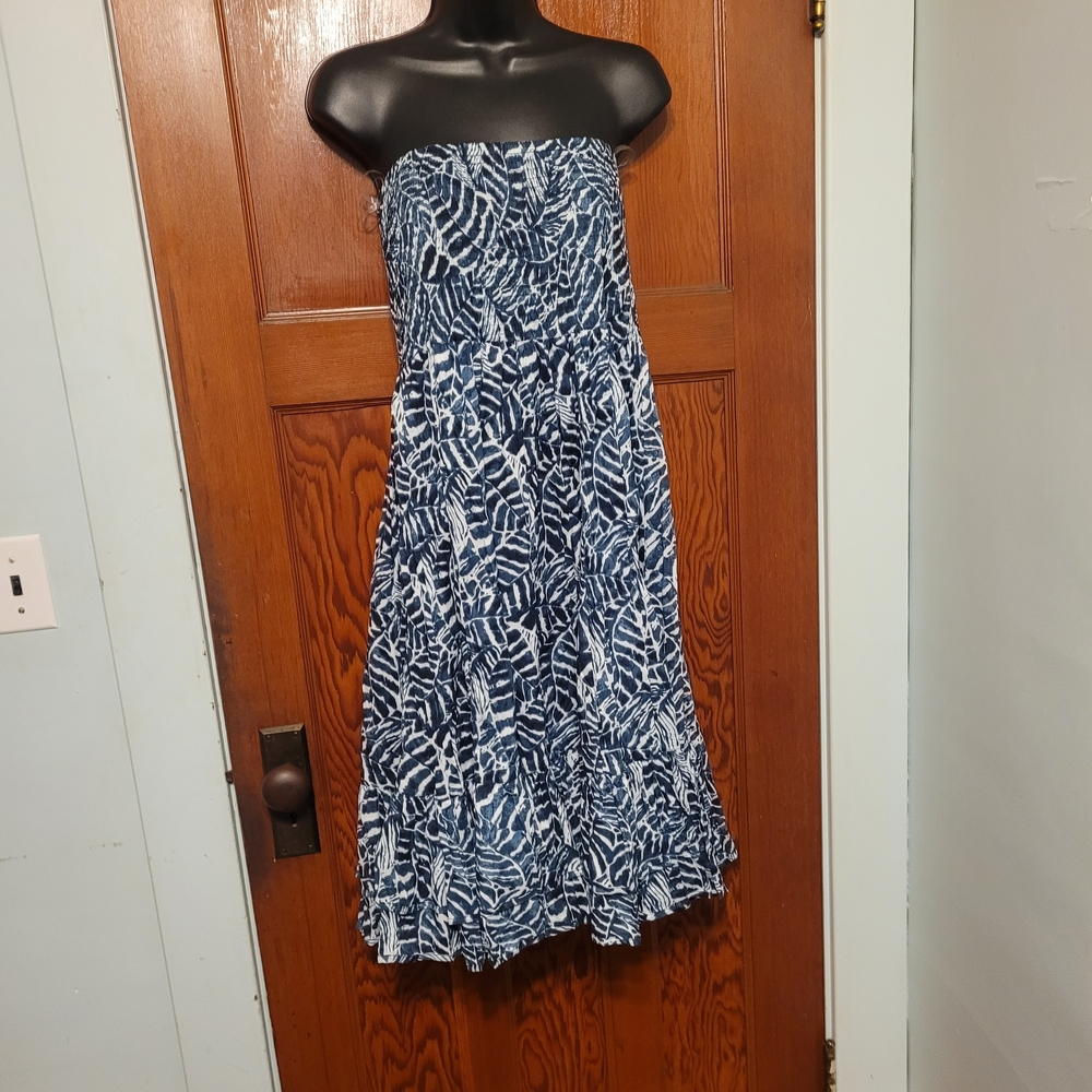 Strapless Multicolor Dress